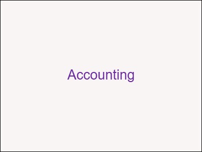 Accounting