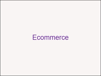 Ecommerce